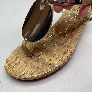 Jessica TAN/SLV Sandals, 6 Spring Sale